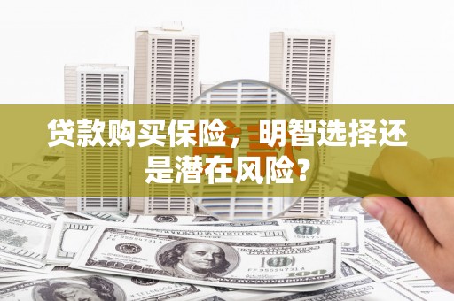 界首贷款购买保险，明智选择还是潜在风险？