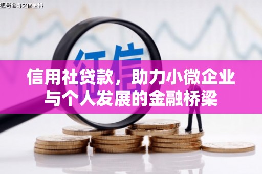 界首信用社贷款，助力小微企业与个人发展的金融桥梁