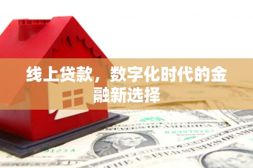 界首线上贷款，数字化时代的金融新选择