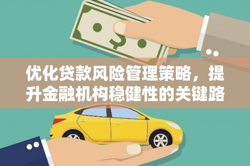 界首优化贷款风险管理策略，提升金融机构稳健性的关键路径