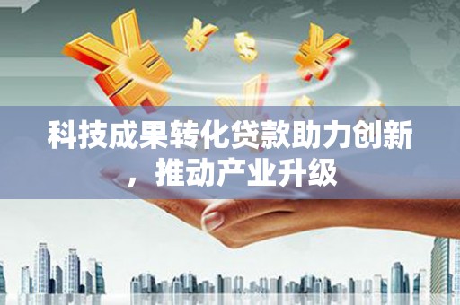 界首科技成果转化贷款助力创新，推动产业升级