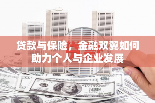界首贷款与保险，金融双翼如何助力个人与企业发展