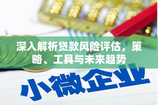 界首深入解析贷款风险评估，策略、工具与未来趋势