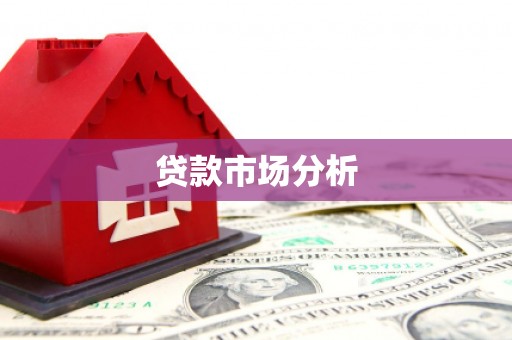 界首贷款市场分析