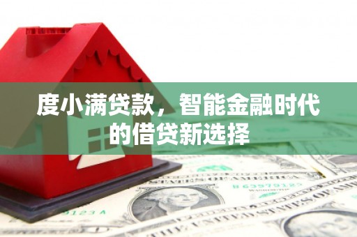 界首度小满贷款，智能金融时代的借贷新选择