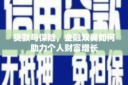 界首贷款与保险，金融双翼如何助力个人财富增长