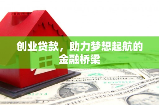 界首创业贷款，助力梦想起航的金融桥梁