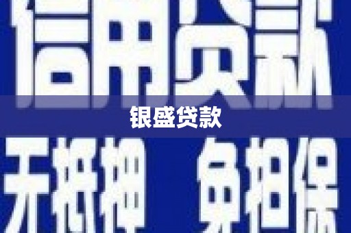 界首银盛贷款