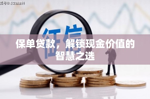 界首保单贷款，解锁现金价值的智慧之选