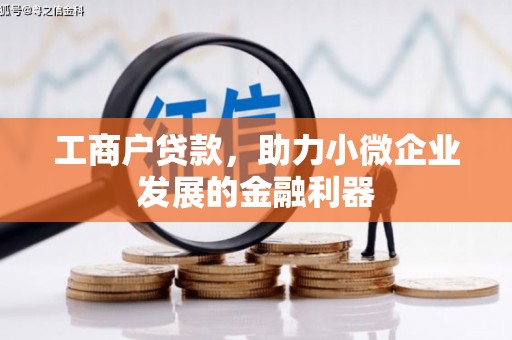 界首工商户贷款，助力小微企业发展的金融利器