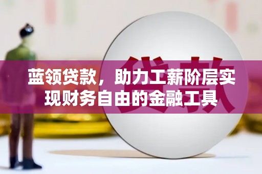 界首蓝领贷款，助力工薪阶层实现财务自由的金融工具