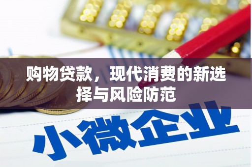 界首购物贷款，现代消费的新选择与风险防范