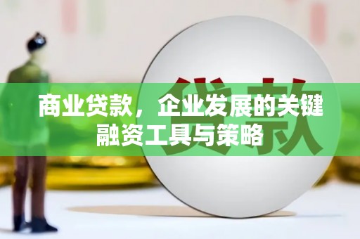 界首商业贷款，企业发展的关键融资工具与策略