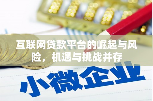 界首互联网贷款平台的崛起与风险，机遇与挑战并存