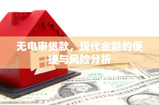 界首无电审贷款，现代金融的便捷与风险分析