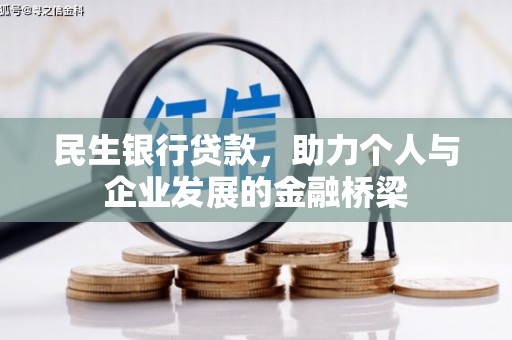 界首民生银行贷款，助力个人与企业发展的金融桥梁