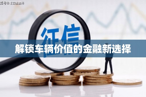 界首解锁车辆价值的金融新选择