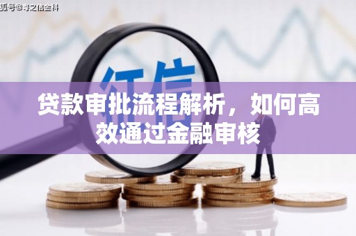 界首贷款审批流程解析，如何高效通过金融审核
