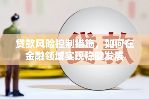 界首贷款风险控制措施，如何在金融领域实现稳健发展