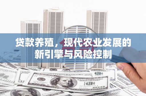 界首贷款养殖，现代农业发展的新引擎与风险控制