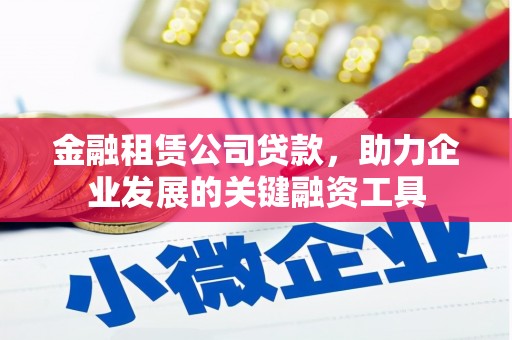 界首金融租赁公司贷款，助力企业发展的关键融资工具