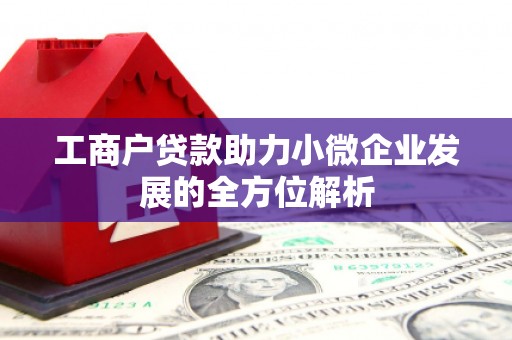 界首工商户贷款助力小微企业发展的全方位解析