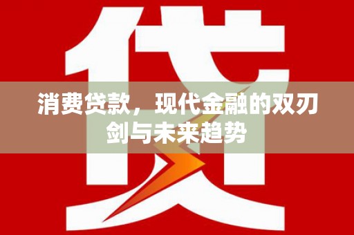 界首消费贷款，现代金融的双刃剑与未来趋势