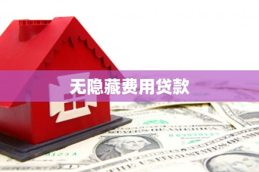 界首无隐藏费用贷款