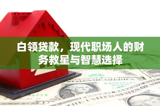 界首白领贷款，现代职场人的财务救星与智慧选择