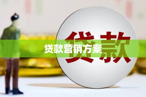 界首贷款营销方案