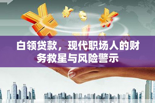 界首白领贷款，现代职场人的财务救星与风险警示
