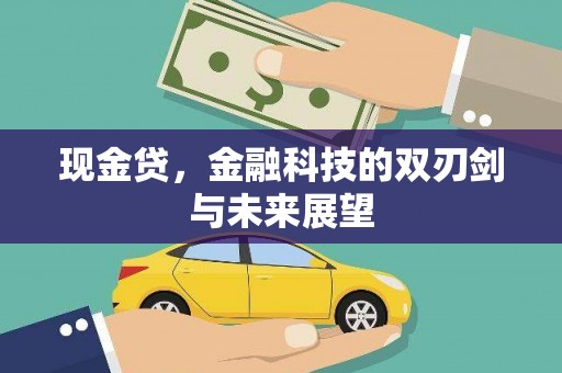 界首现金贷，金融科技的双刃剑与未来展望