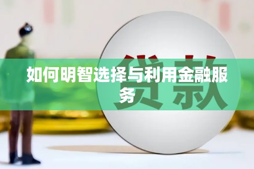 界首如何明智选择与利用金融服务