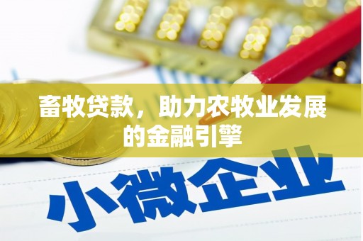 界首畜牧贷款，助力农牧业发展的金融引擎