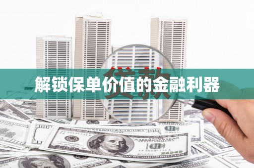 界首解锁保单价值的金融利器