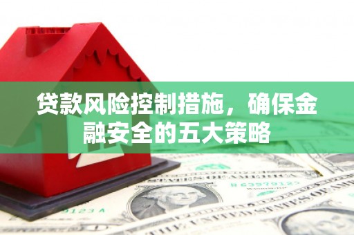 界首贷款风险控制措施，确保金融安全的五大策略