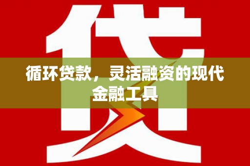 界首循环贷款，灵活融资的现代金融工具