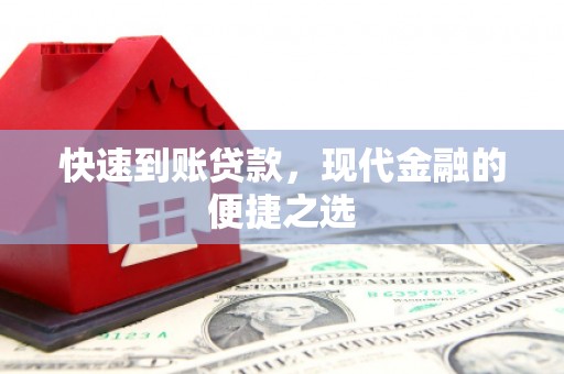 界首快速到账贷款，现代金融的便捷之选