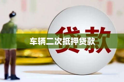界首车辆二次抵押贷款
