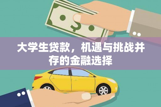 界首大学生贷款，机遇与挑战并存的金融选择