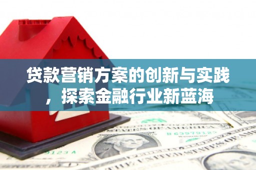 界首贷款营销方案的创新与实践，探索金融行业新蓝海