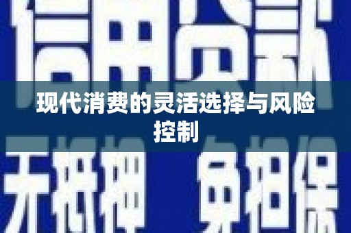 界首现代消费的灵活选择与风险控制
